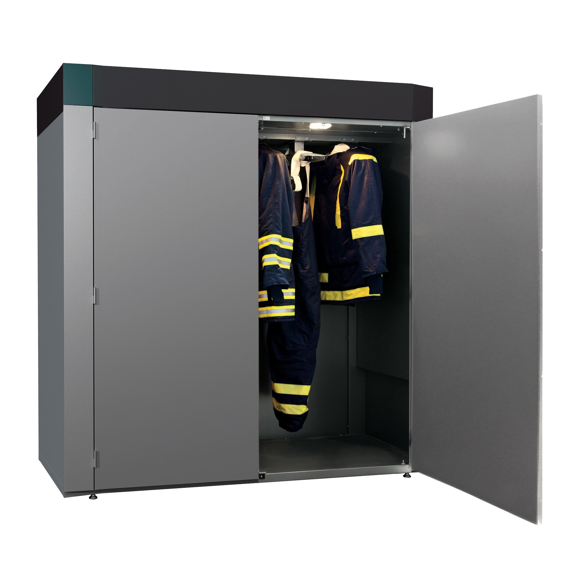 шкаф сушильный для боевой одежды пожарного и снаряжения